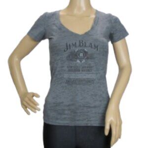 Jim Beam Bourbon Whiskey V-Neck Tee